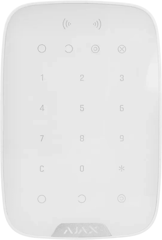 AJAX | Bedienteil - KeyPad Plus white