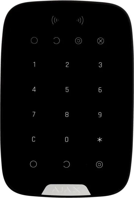 AJAX | Bedienteil - KeyPad Plus black